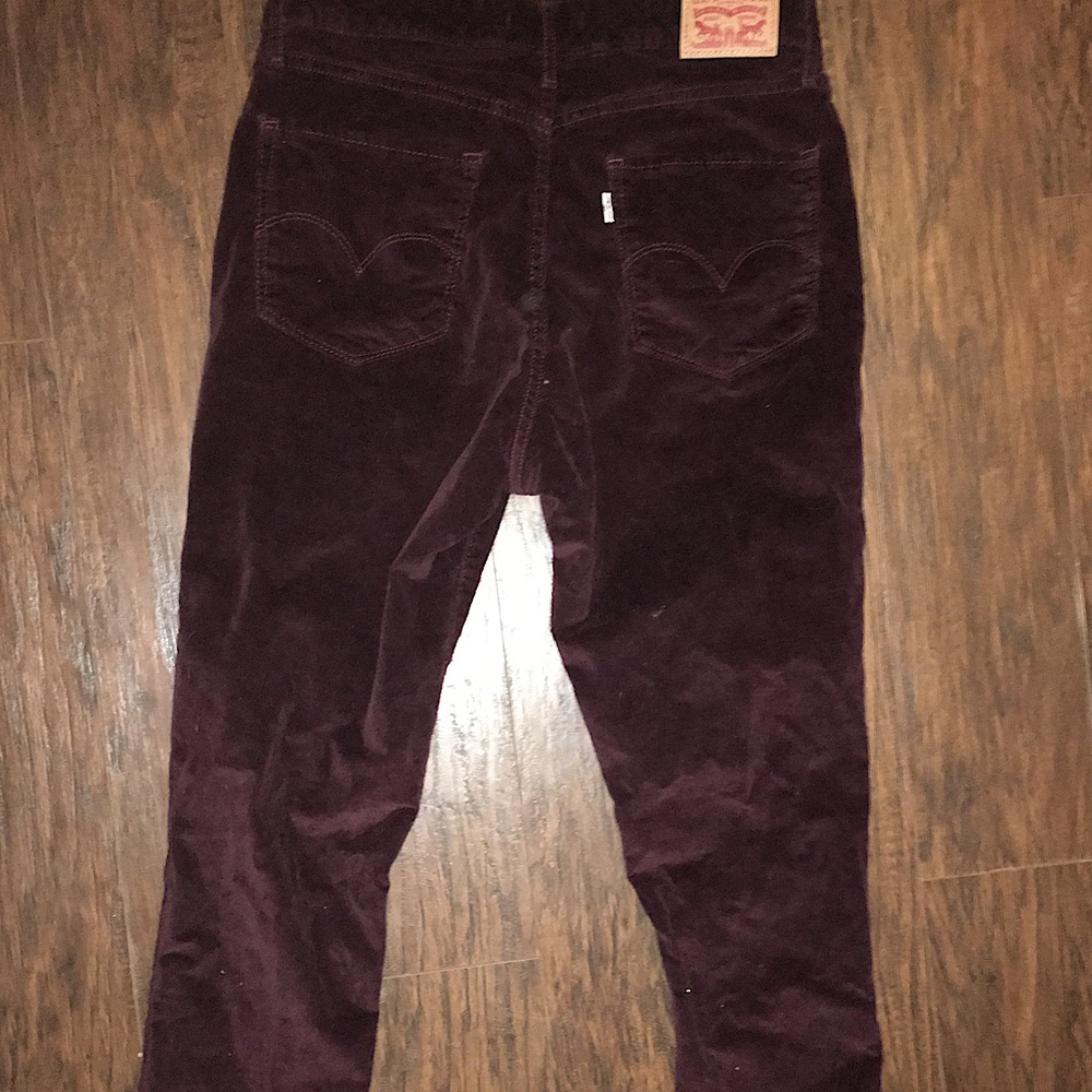 Size W 29  Misses High Rise Skinny Levi's Corduroy Pants good condition